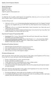 Cover Letter For Quality Assurance Technician Resume And Cover Letter
