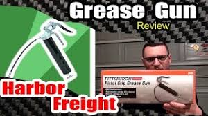 There are loads of grease guns available in the market, but which one should you consider and which one should you avoid? Harbor Freight Review Grease Gun Youtube