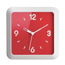 wall clock times square guzzini col