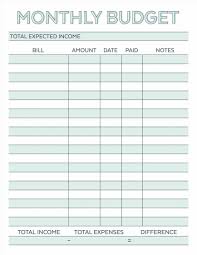 013 Monthly Budget Worksheet Excel Free With Income And Expense