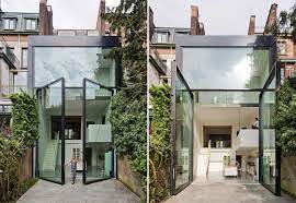 These Gigantic Pivoting Glass Doors Are