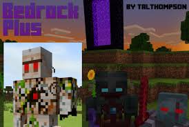 The best minecraft mods for transforming java, bedrock, and pocket edition,. Bedrock Plus For Minecraft Pocket Edition 1 16