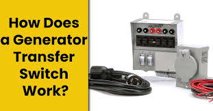 how does a generator transfer switch
