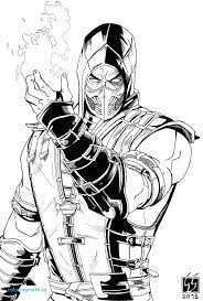 Maybe you would like to learn more about one of these? Mortal Kombat X Scorpion Coloring Pages Coloring Home