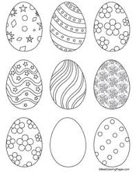 Keep your kids busy doing something fun and creative by printing out free coloring pages. 7 Easter Egg Printables Ideas Easter Egg Coloring Pages Easter Printables Free Coloring Easter Eggs