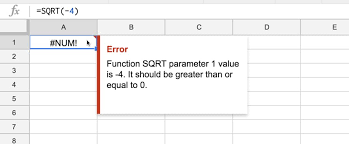 formula p errors in google sheets