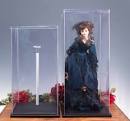 Display Cases - Plastic Doll Covers with Stand, Doll Display Cases