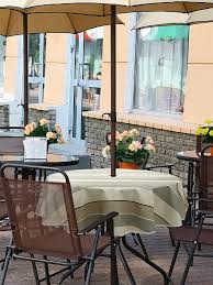 Patio Tablecloth With Umbrella Hole 59