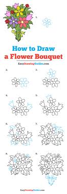 If you're looking for more great drawing lessons on how to draw roses. How To Draw A Flower Bouquet Really Easy Drawing Tutorial