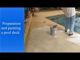 Painting A Pool Deck With Acryla Deck