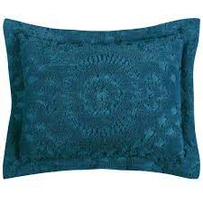 Cotton Tufted Teal Twin Fl Design