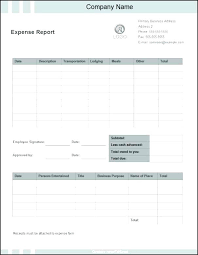 Business Travel Expense Report Template Yakult Co