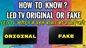 Choose from the wide selection of led tv, smart tv, 4k uhd tv. Original Vs Duplicate Led Tv Fake Tv Fraud Exposed Difference Between Genuine And Fake Led Tv Youtube