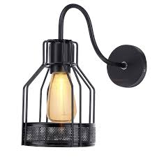 Wall Lamp Dimmable Wall Sconce Black Industrial Vintage Farmhouse Wall Sconce Lighting Gooseneck Wall Light Fixture For Bedroom Nightstand Walmart Com Walmart Com