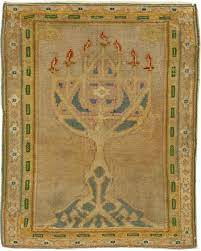 hand knotted wool bezalel rug bb6175