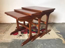 Mid Century Vintage Nest Of Tables