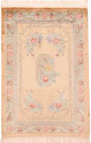 chinese aubusson design pure silk pile