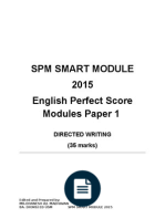 English Perfect Score SPM      example narrative story essay spm