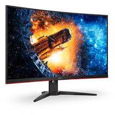 Aoc c32g2e 31.5 165hz fhd 1ms freesync va curved gaming monitor. Aoc Cq32g2e 32inch Qhd 2560x1440 144hz Curved Gaming Monitor With Freesync New Zah Computers