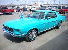 1967 Mustang Paint Colors