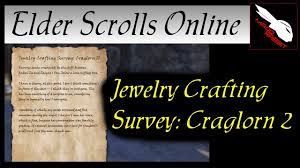 jewelry crafting survey craglorn 2