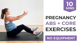 pregnancy core workout transverse