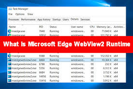 what is microsoft edge webview2 runtime