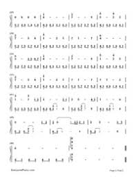 My Heart Will Go On Titanic Theme Numbered Musical Notation