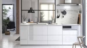 Modern kitchen cabinets can be pretty pricey. Voxtorp High Gloss White Kitchen Ikea Ireland