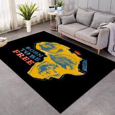 africa map born to be free rug living