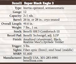Benelli Super Black Eagle 3