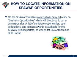 Ppt How To Locate Business Opportunities At Spawar