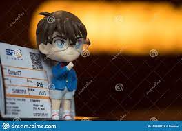 Bangkok, Thailand - August 10, 2019: Souvenir Figure and Cinema Ticket of Detective  Conan the Movie 23 from SF Cinema Editorial Image - Image of ticket, tasty:  155580710