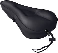 I did, and it stuck—so much that i invested in a gel seat cover to take to class. Amazon Com Zacro Gel Bike Seat Cover Bs031 Extra Soft Gel Bicycle Seat Bike Saddle Cushion With Water Dust Resistant Cover Black Sports Outdoors