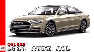 2019 Audi A8l Colors