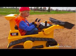 kid trax cat bulldozer tractor 12v kids