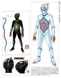 Crazy Monster Design — Gelru (white) and Zolru (black) from Bakuryuu...