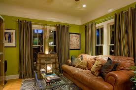 green living room wall ideas