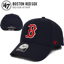 47brand Forty Seven Brand Red Sox 47 Mvp Cap Cap Hat Men Gap Dis Unisex Navy