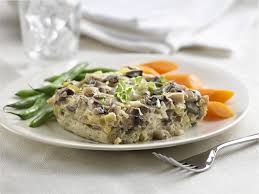 Spread twothirds of the slices evenly over a large microwaveable plate. Manitoba Egg Farmers Microwave Leek And Mushroom Flan