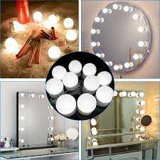 led makeup vanity mirror lights kit
