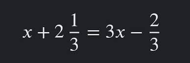 X 2 1 3 3x 2 3 Brainly In