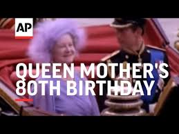 queen mother s 80th birthday ceremony