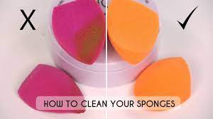 how to clean makeup sponges are you