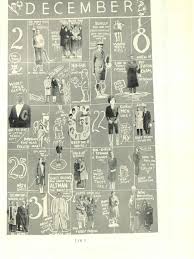 The college football playoff schedule begins after the regular season in the second week of december and usually ends in the first week of january. 1929 December Calendar Featuring Unexpected Fashion Trends At Geneva Geneva College Digital History