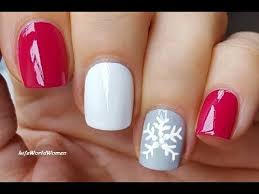 All gel nail trends 2020: Christmas Nail Art 2020 3 Snowflake Nails Youtube