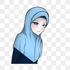 gambar animasi muslimah png vr