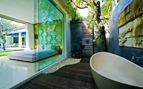 Die meisten badezimmer sind entweder mit einer dusche oder mit einer badewanne ausgestattet. 60 Badezimmerideen Fur Den Aussenbereich Freshouse