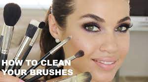 clean makeup brushes eman