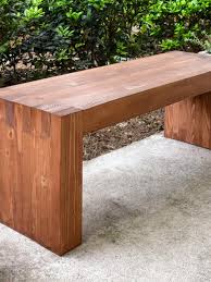 Diy Outdoor Bench Made On A Budget So